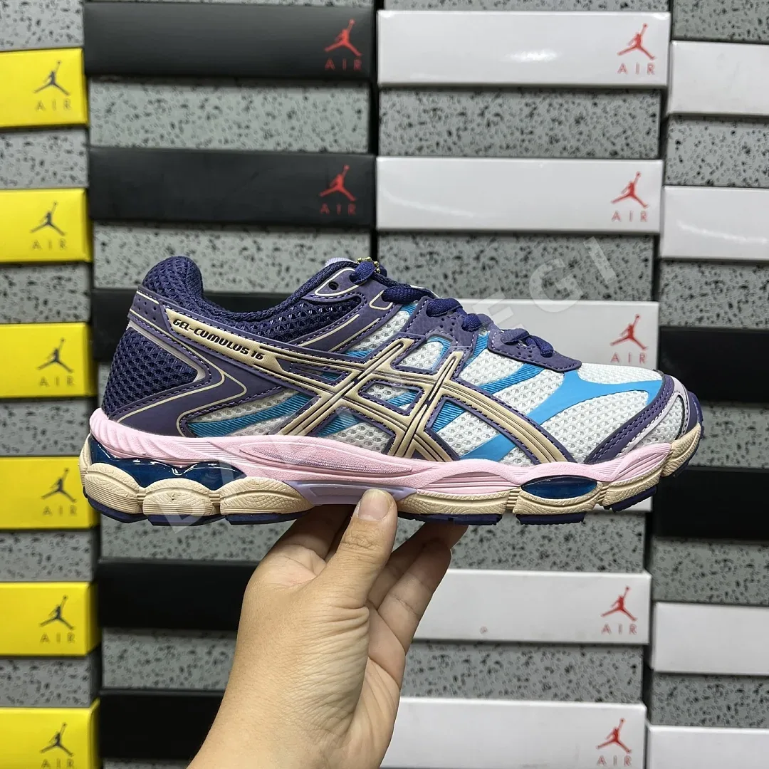 아식스 [WZ] 젤 큐뮬러스 16 1203A763-020 200410 Asics Gel-Cumulus 16 Purple Cloud Grey 상세 이미지 8