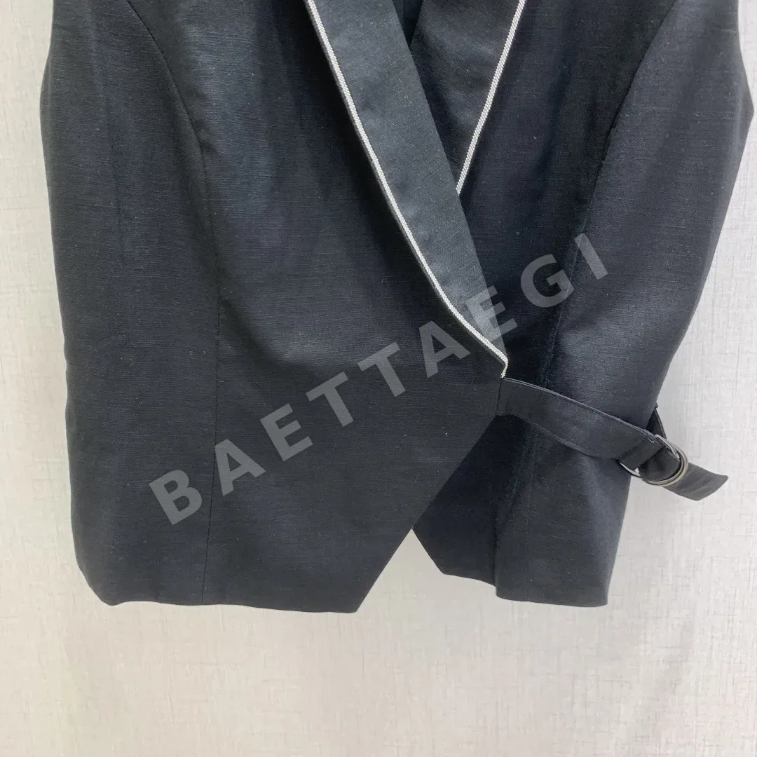 브루넬로쿠치넬리 여성 린넨 반팔 티셔츠 상세 이미지 5