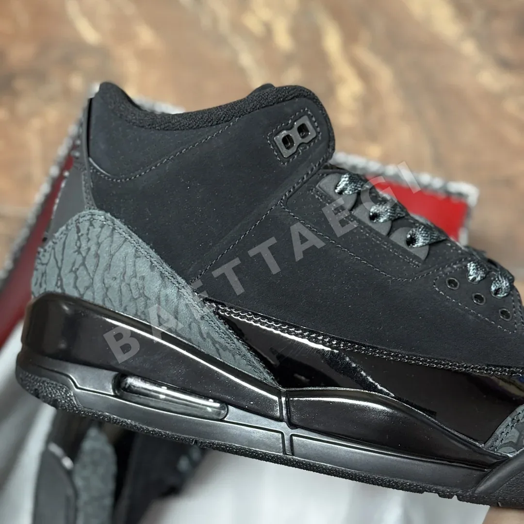 나이키 [GX] 조던 3 레트로 201003 Nike Jordan 3 Retro Black Cat 상세 이미지 9