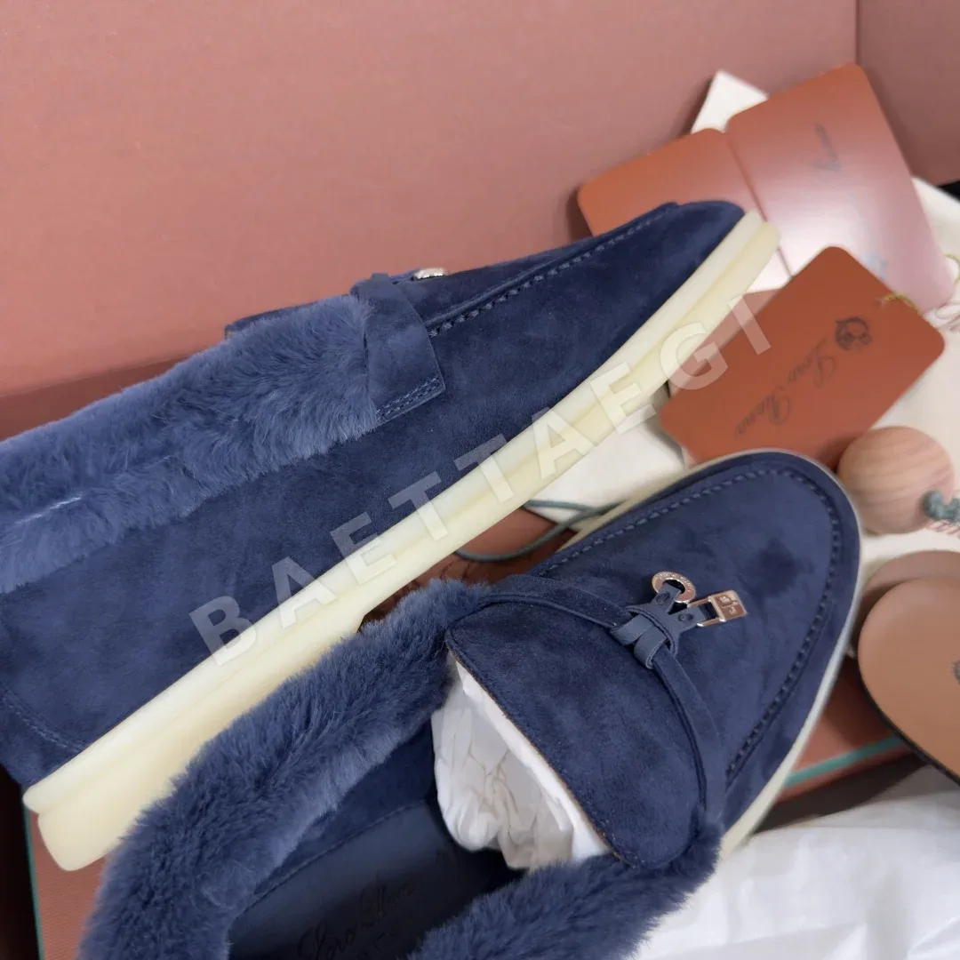 로로피아나 썸머워크 시어링 로퍼 상세 이미지 4