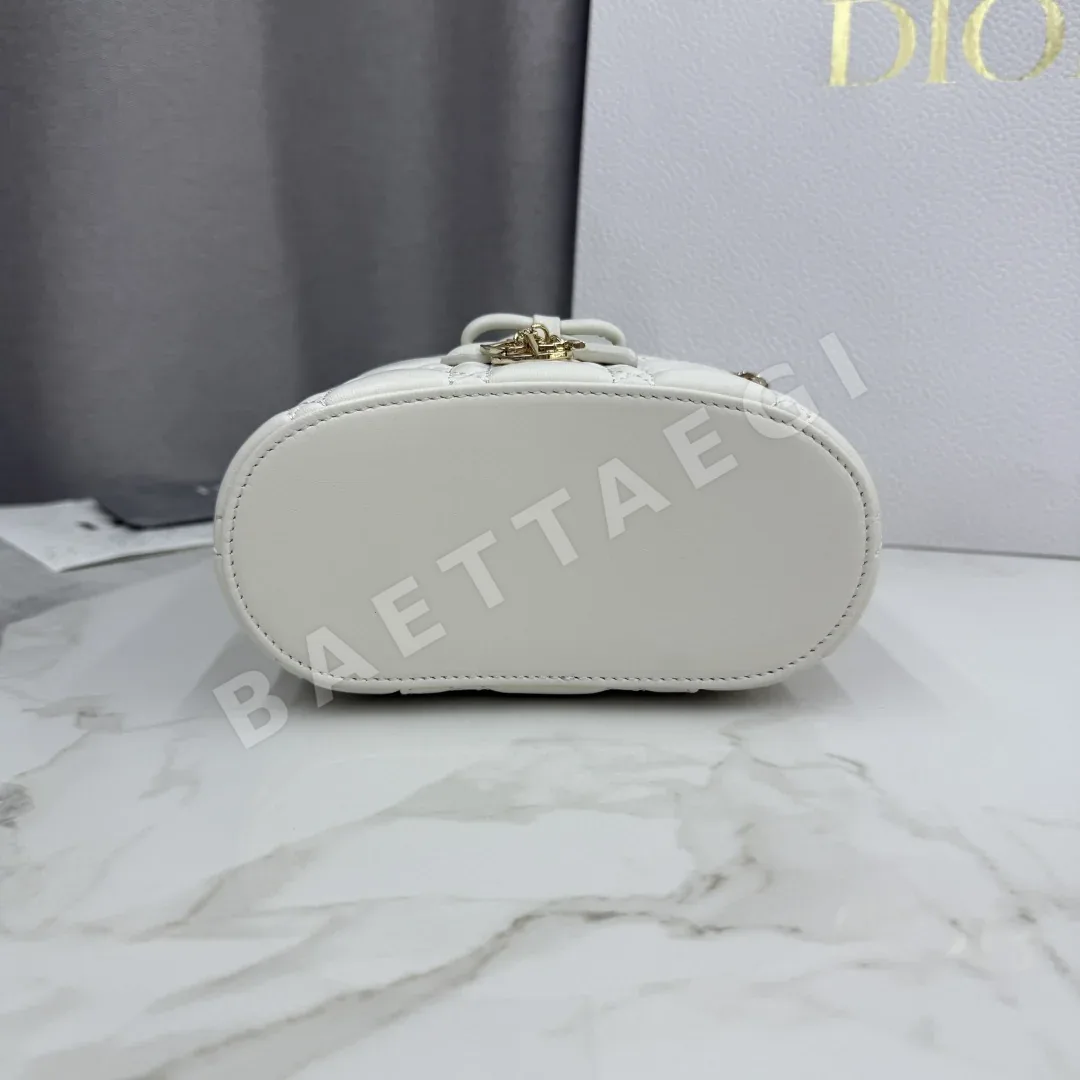 디올 미니 코스메틱 박스 램스킨 가방 상세 이미지 7