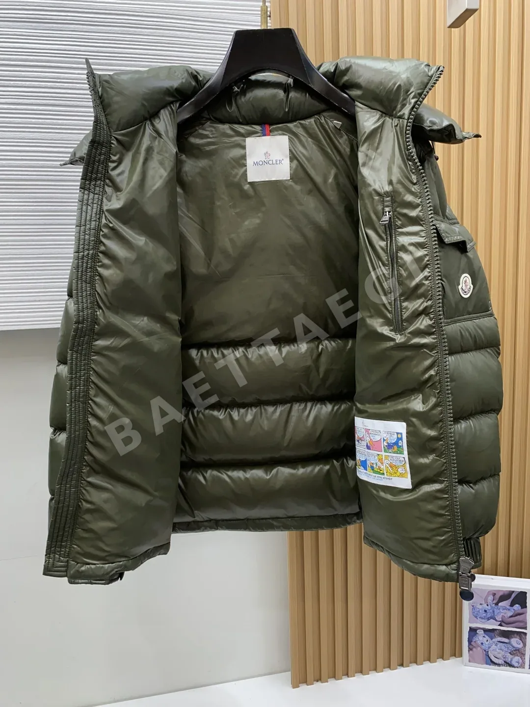 몽클레르 마야(Moncler Maya) 후드 쇼트 다운 자켓 상세 이미지 9