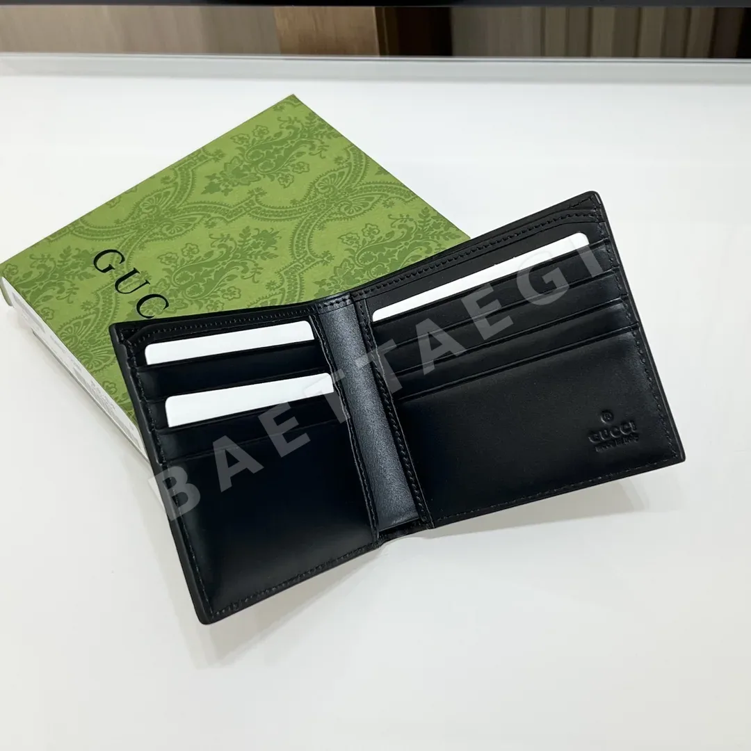 구찌 레드그린 웨빙 남성 지갑 상세 이미지 8