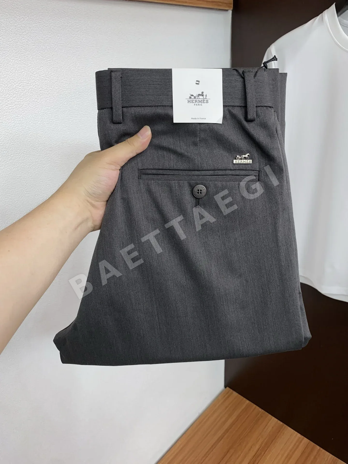 에르메스 워시 데님 캐주얼 남성 바지 138989