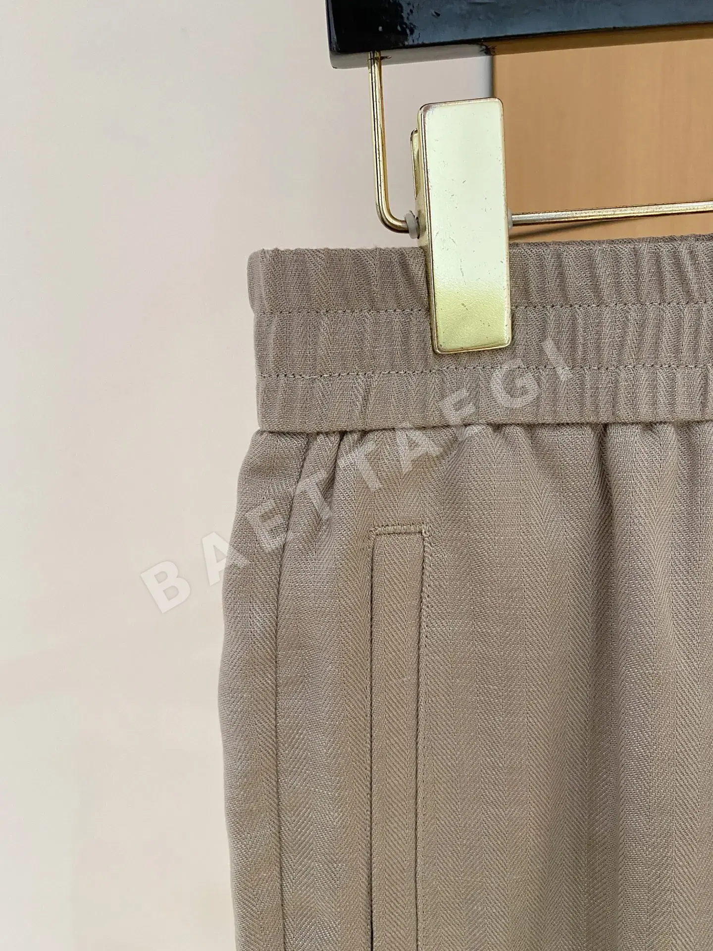 제냐 린넨 반바지 남성 바지 상세 이미지 4