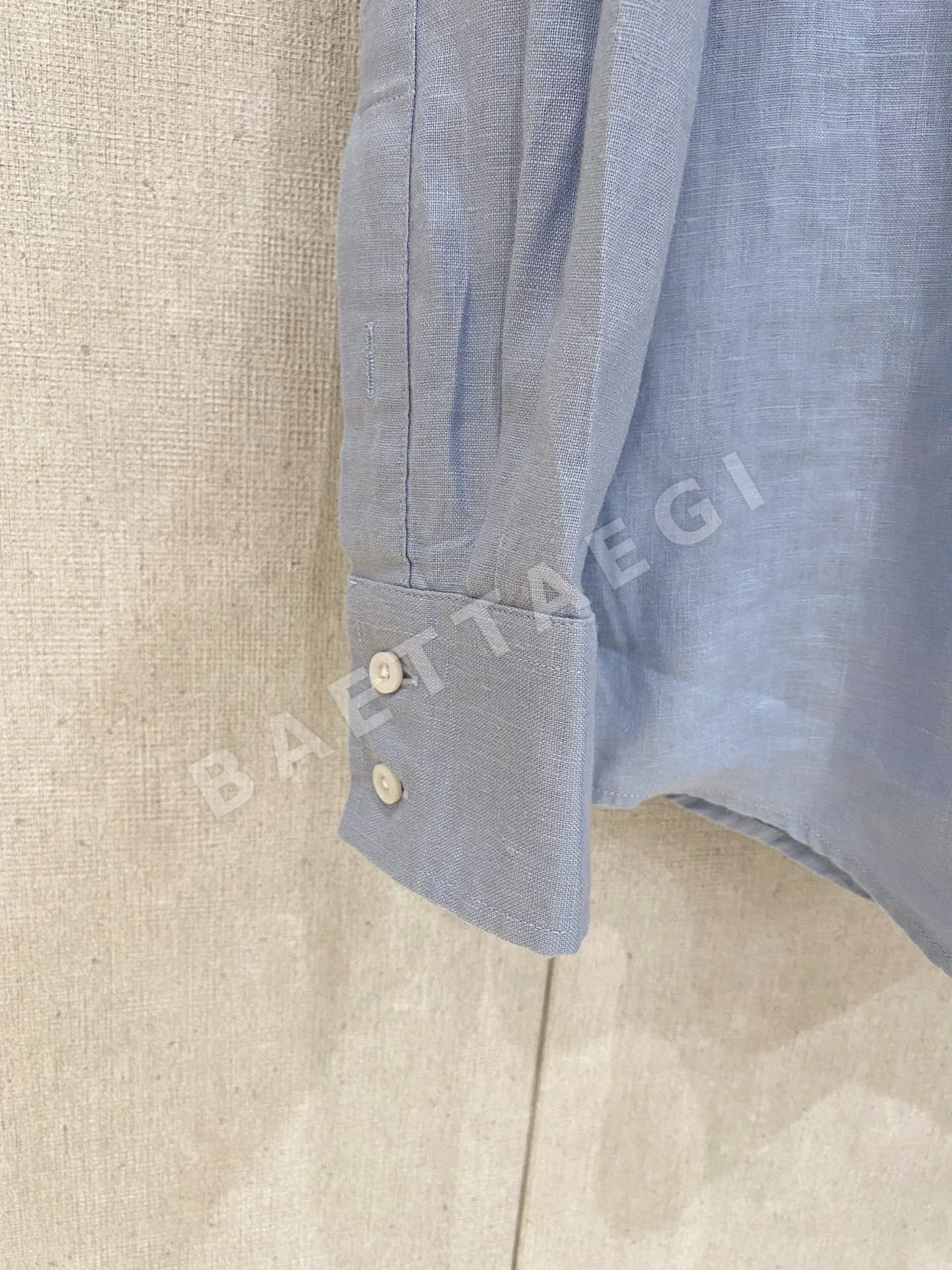 브루넬로쿠치넬리 남성 린넨 긴팔 셔츠 상세 이미지 8