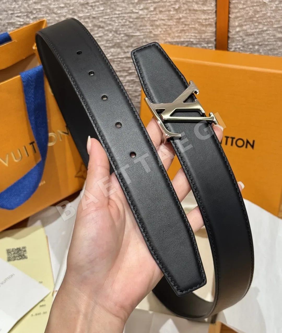 루이비통 헤리티지 35mm 리버시블 벨트 상세 이미지 5