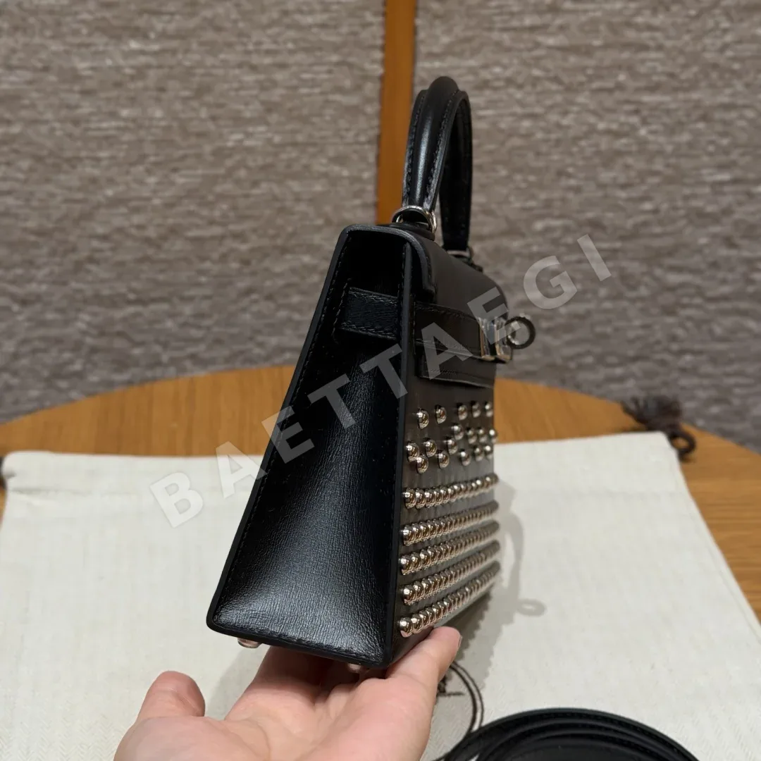 에르메스 켈리 미니 2 가죽 가방 상세 이미지 3
