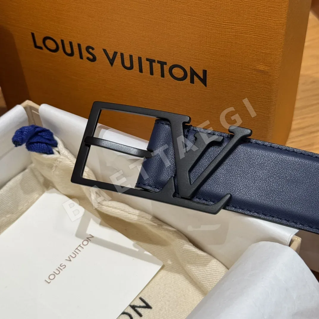 루이비통 양면 소가죽 핀 버클 벨트 상세 이미지 4
