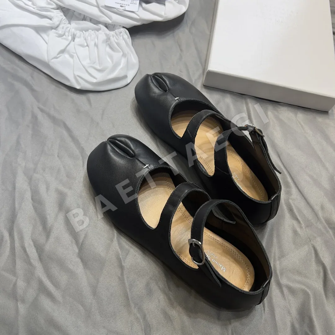 마르지엘라 더블 스트랩 메리제인 발레리나 슈즈 상세 이미지 3