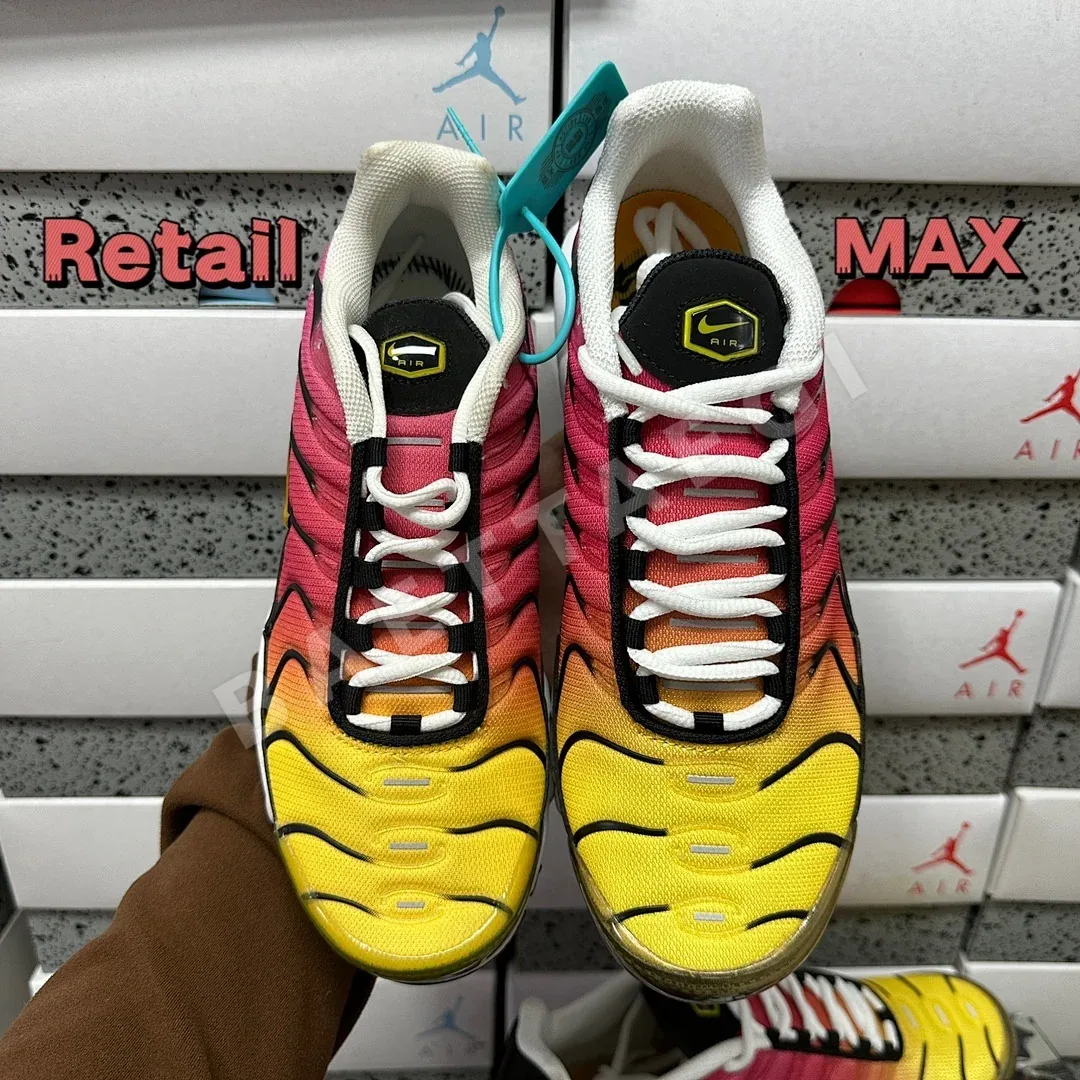 나이키 [DF] 에어 맥스 플러스 DX0755-600 201342 Nike Air Max Plus Yellow Pink Gradient 상세 이미지 5
