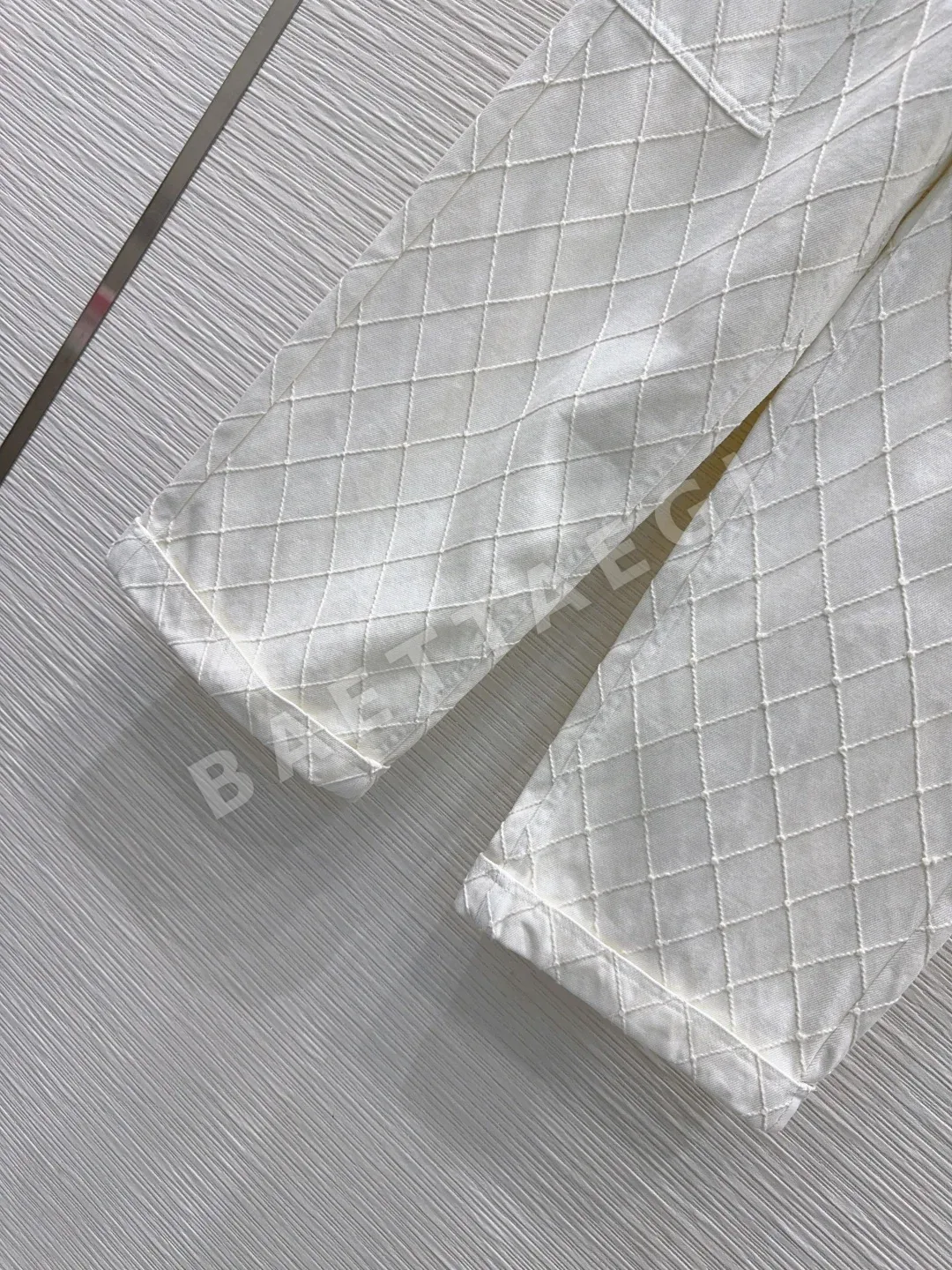 샤넬 여성 데님 바지 상세 이미지 4