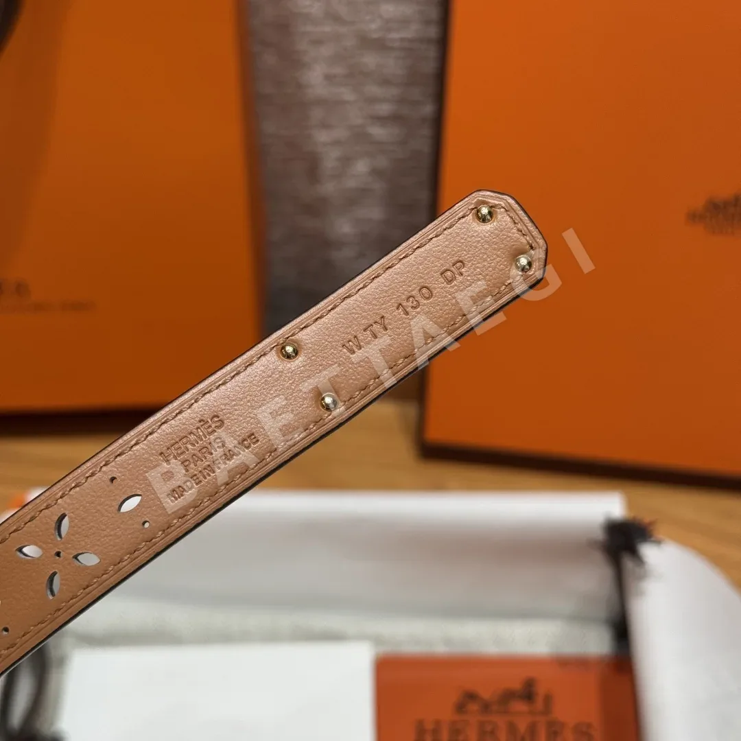 에르메스 켈리 버클 중공 벨트 18mm 벨트 상세 이미지 9