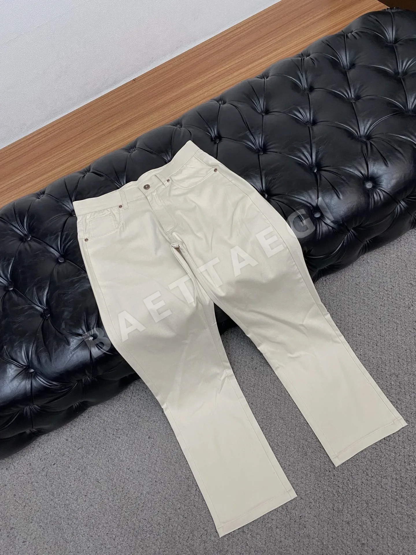 제냐 남성 슬림 핏 데님 바지 상세 이미지 6