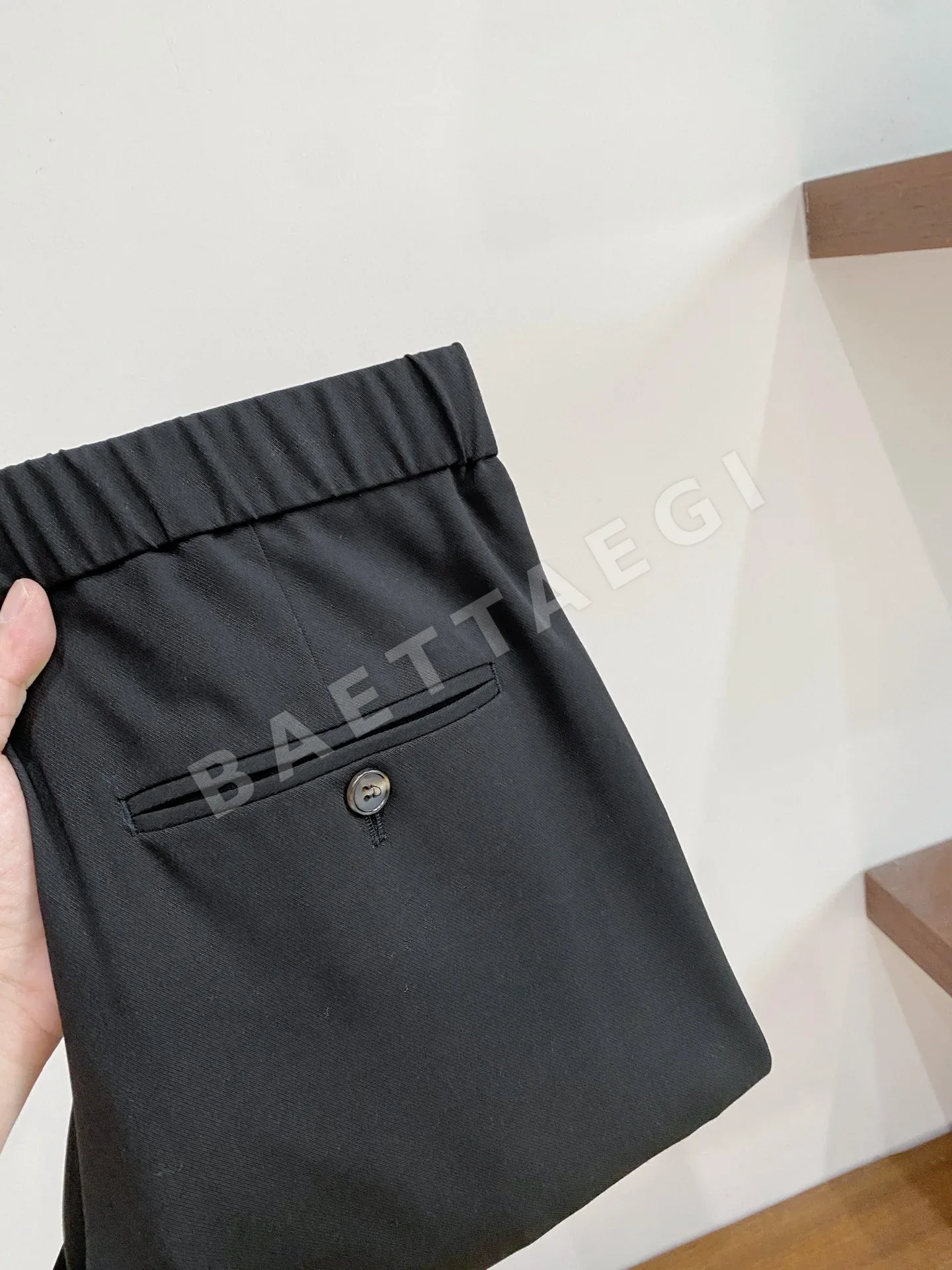 브리오니 텐셀 혼방 코튼 울 남성 바지 상세 이미지 11