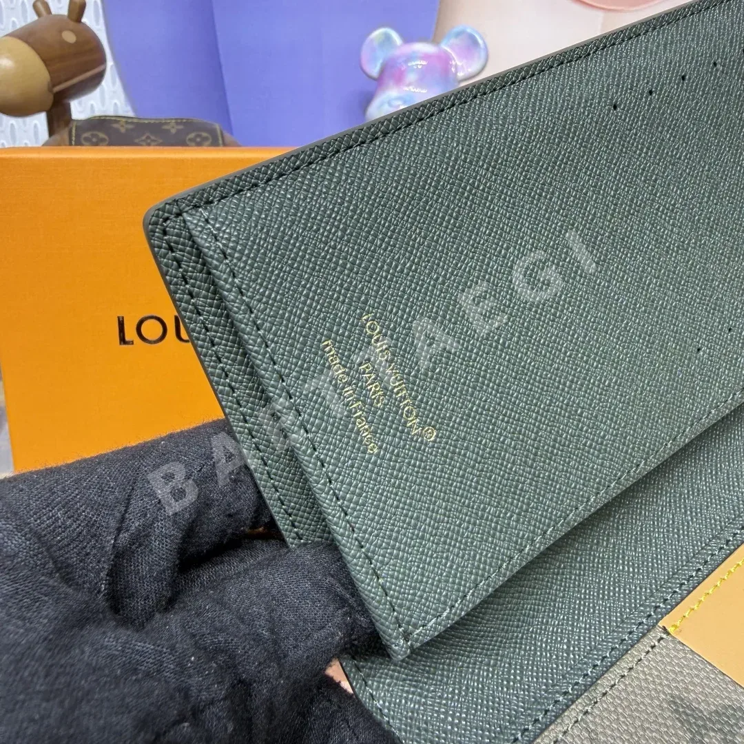 루이비통 그린 브라자 모노그램 코팅 캔버스 지갑 상세 이미지 7