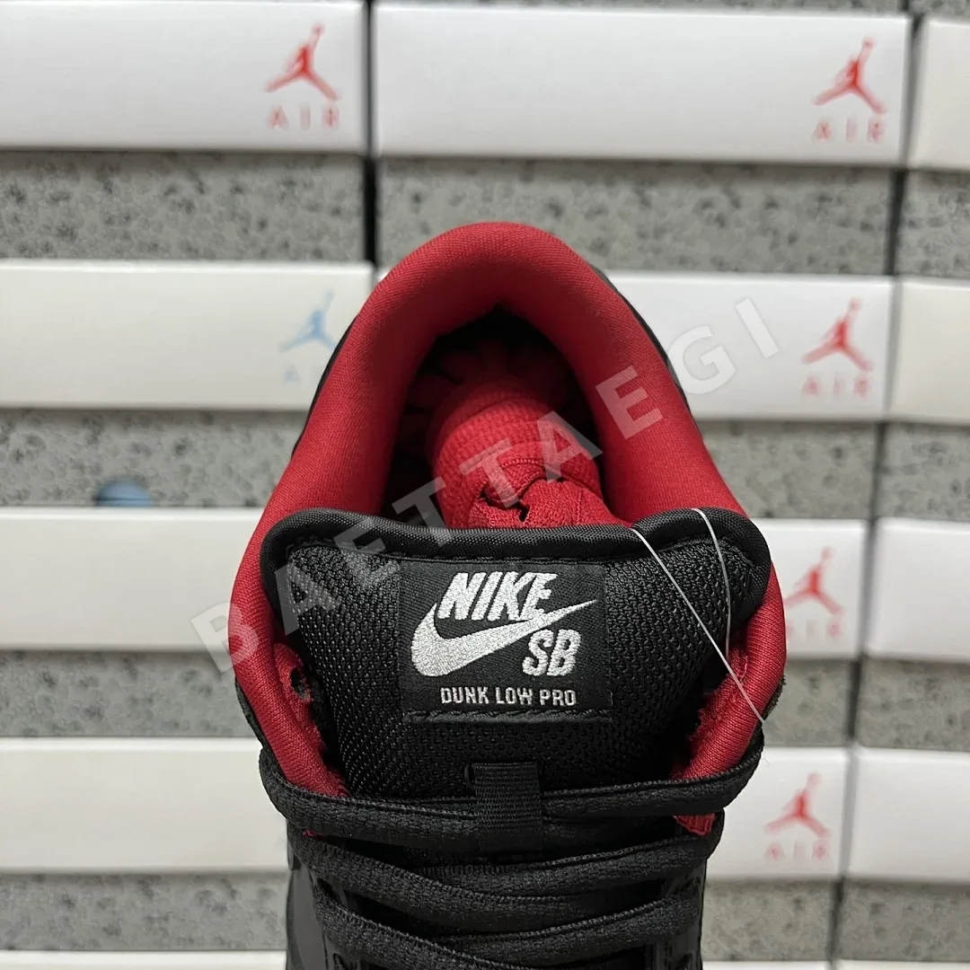 나이키 [AY] SB 덩크 로우 HQ8487-001 201036 Nike SB Dunk Low Supreme 94 Black 상세 이미지 8