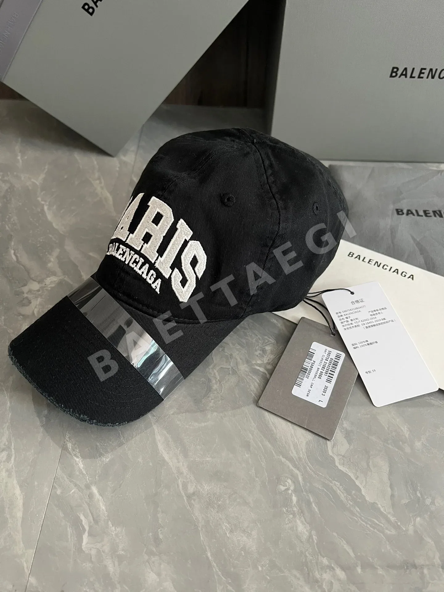 발렌시아가 모자 81601 Balenciaga Cap 상세 이미지 2