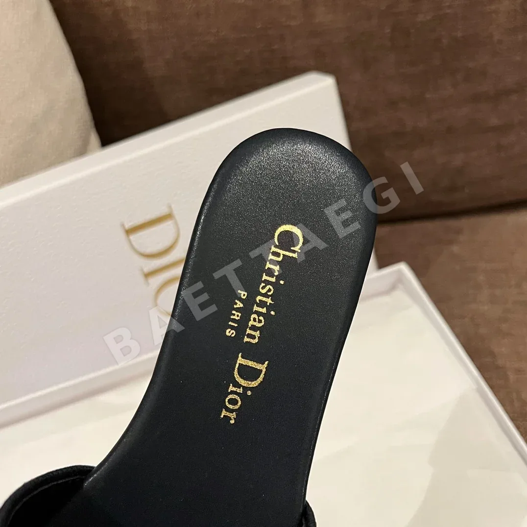 디올 Dway 여성 블랙 샌들 상세 이미지 8