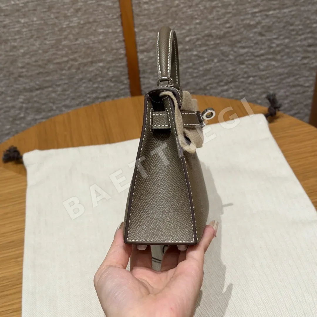 에르메스 켈리 미니 2 앱송 가죽 가방 상세 이미지 3
