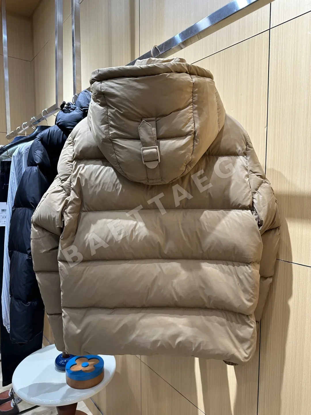 버버리 가죽 라벨 나일론 남성 패딩 상세 이미지 17