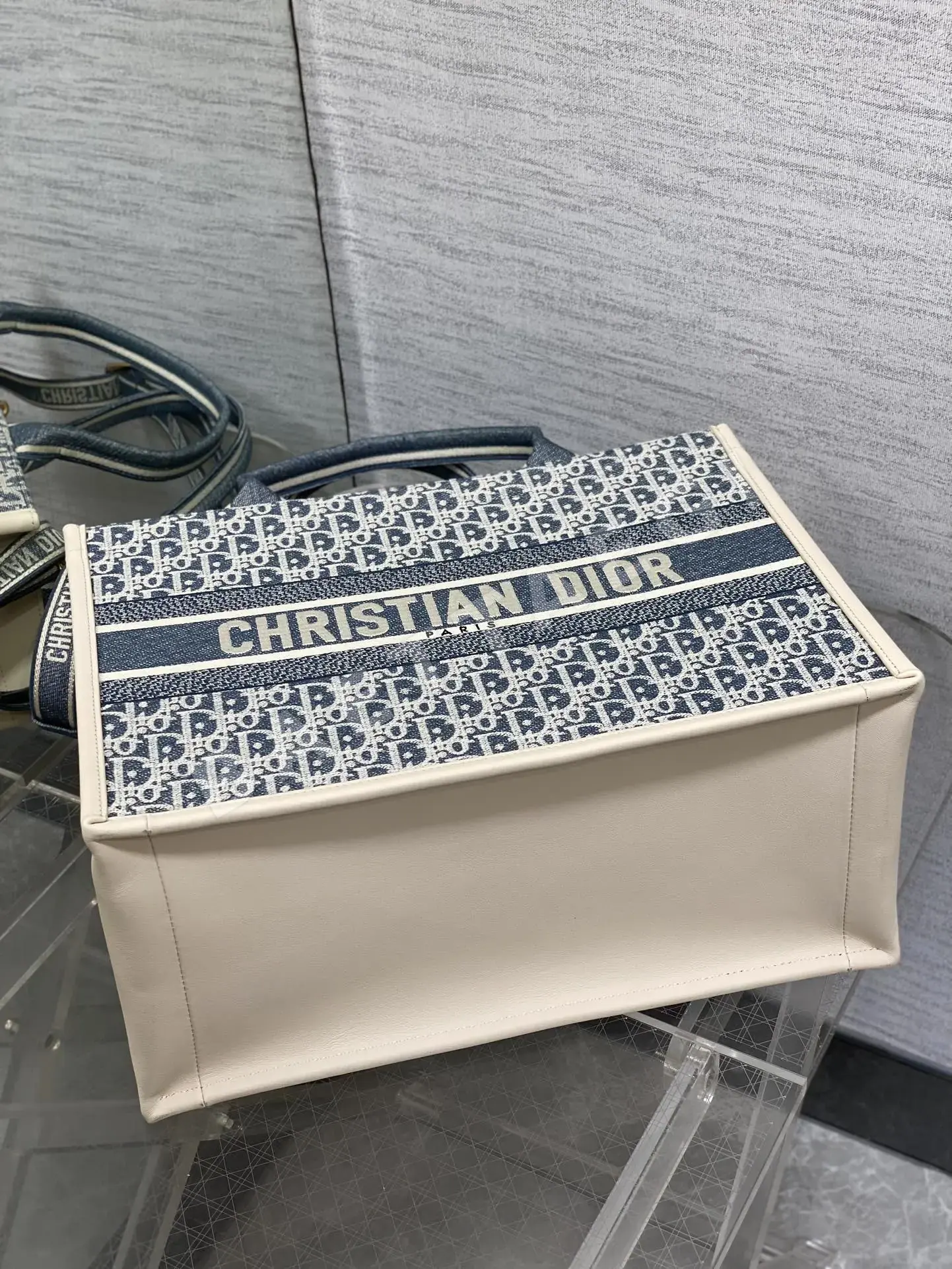 디올 오블리크 자수 토트 가방 상세 이미지 7
