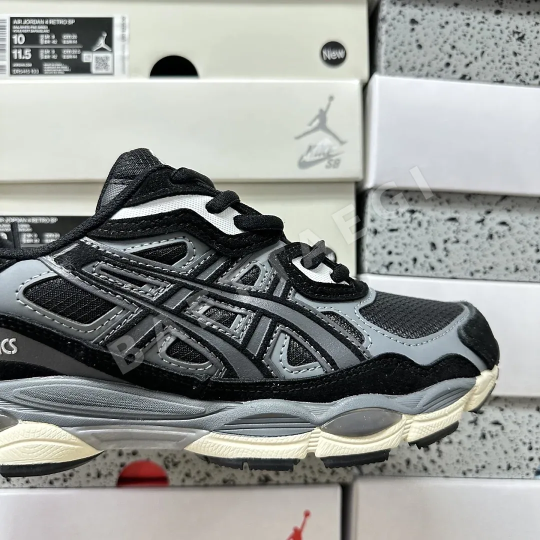 아식스 [WZ] 젤 NYC 1203A739-001 200393 Asics Gel-NYC Black Black 상세 이미지 4