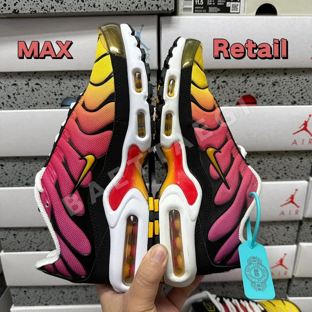 나이키 [DF] 에어 맥스 플러스 DX0755-600 201342 Nike Air Max Plus Yellow Pink Gradient 상세 이미지 9