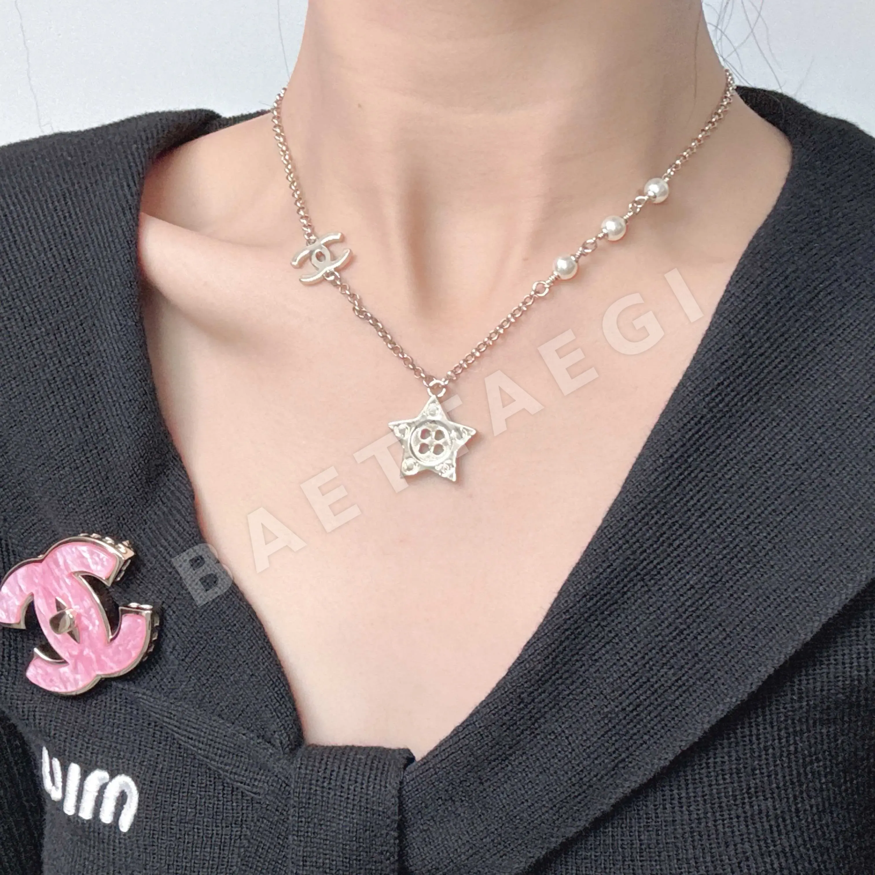 샤넬 목걸이 153836