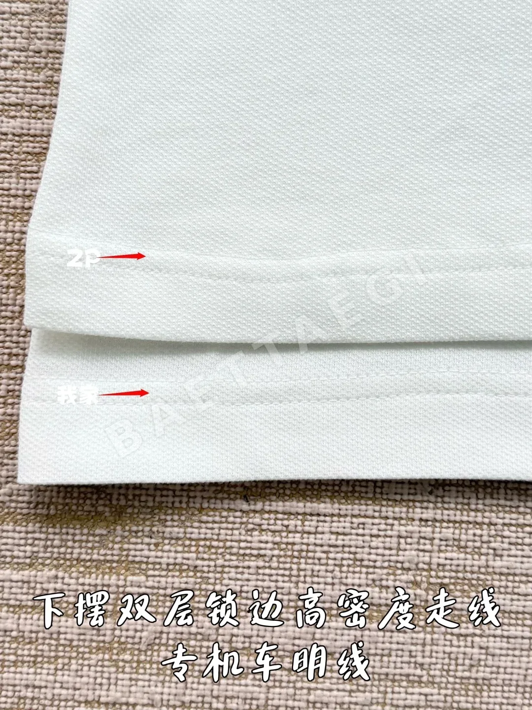 몽클레르 로고 패치 코튼 반팔 폴로셔츠 상세 이미지 9