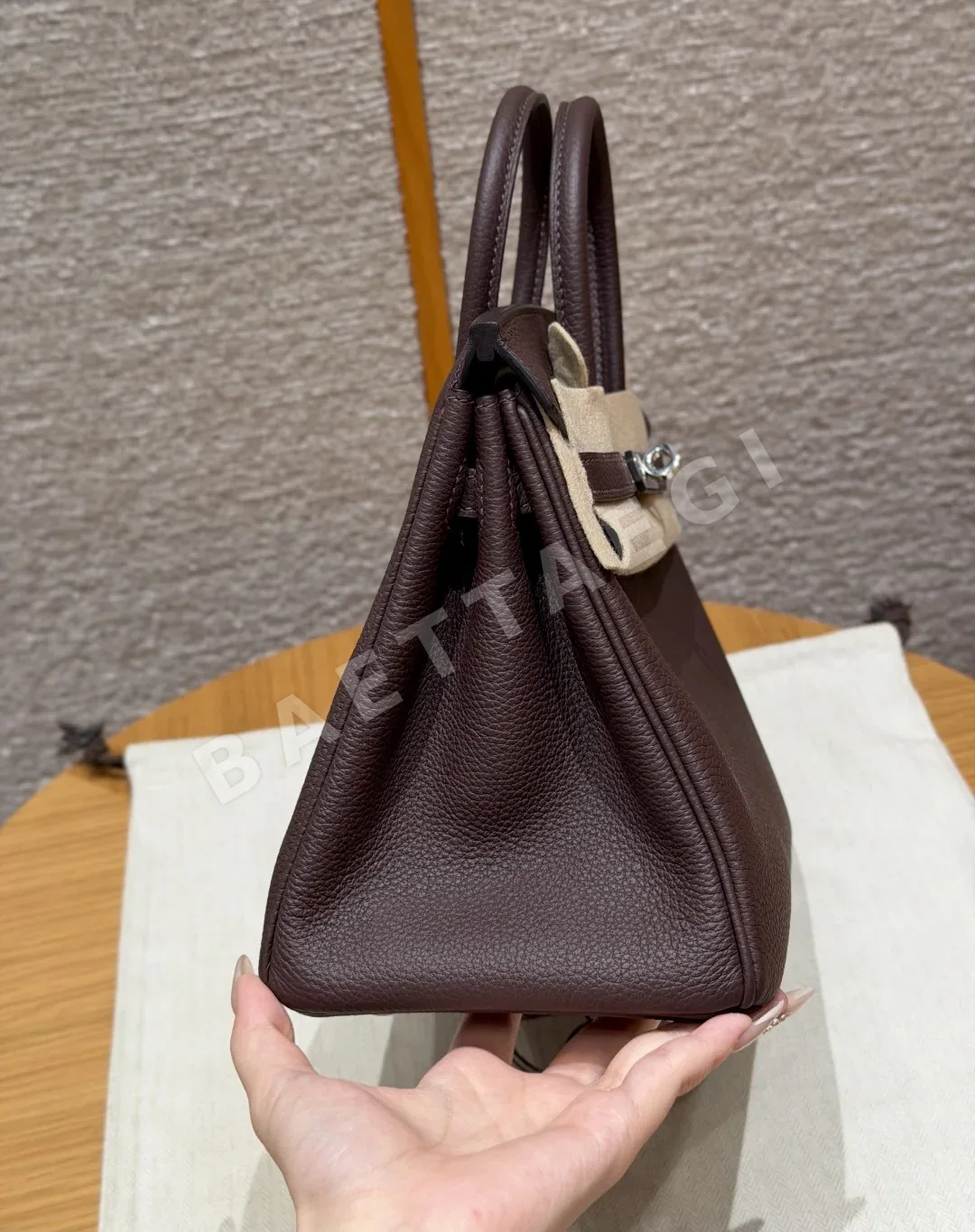 에르메스 버킨 25 토고 가죽 가방 상세 이미지 3