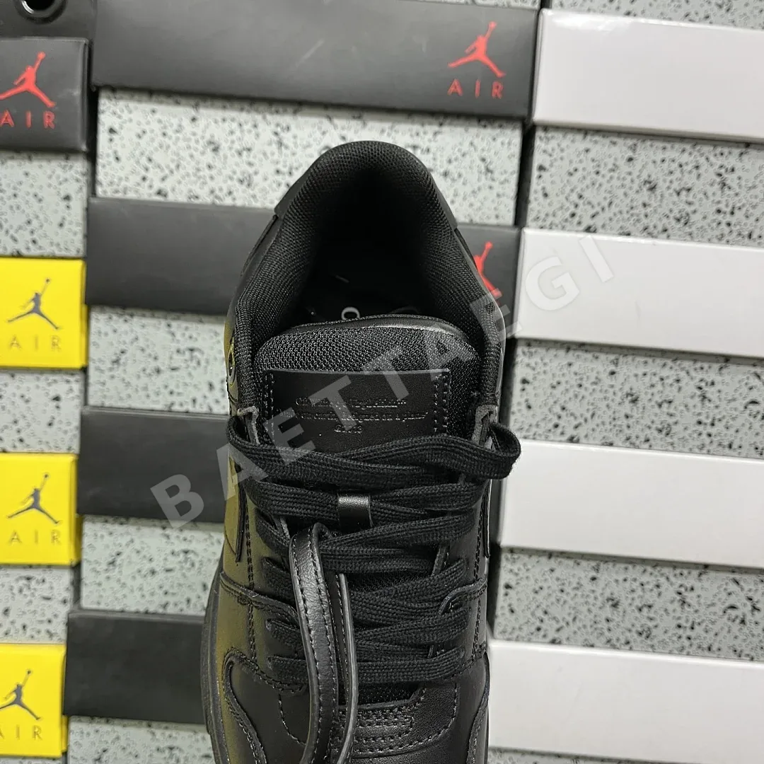 오프화이트 [YC/3A] 아웃 오브 오피스 OOO 로우 탑스 올블랙 202435 Off White Out Of Office OOO Low 상세 이미지 7