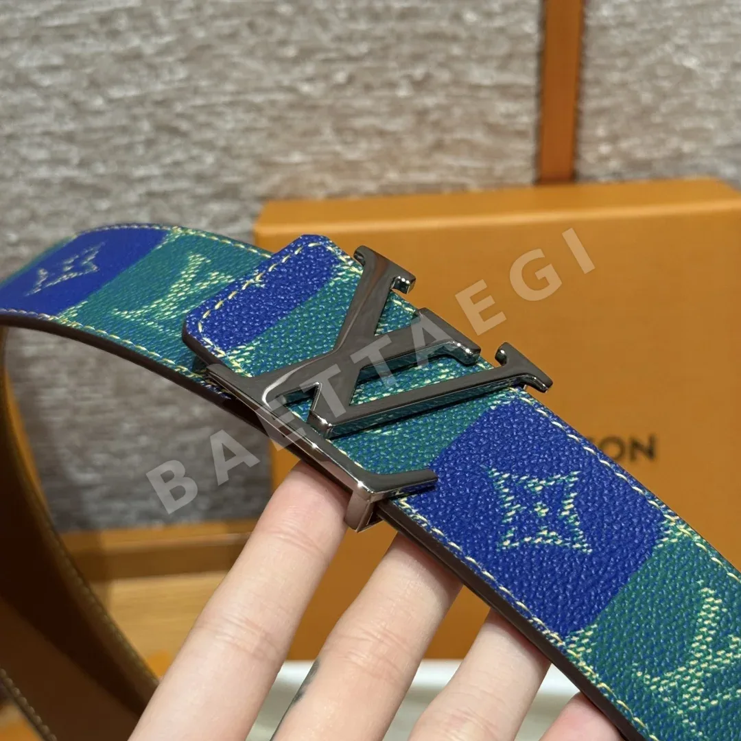 루이비통 오리지널스 컬리지 모노그램 헤리티지 리버시블 벨트 상세 이미지 5