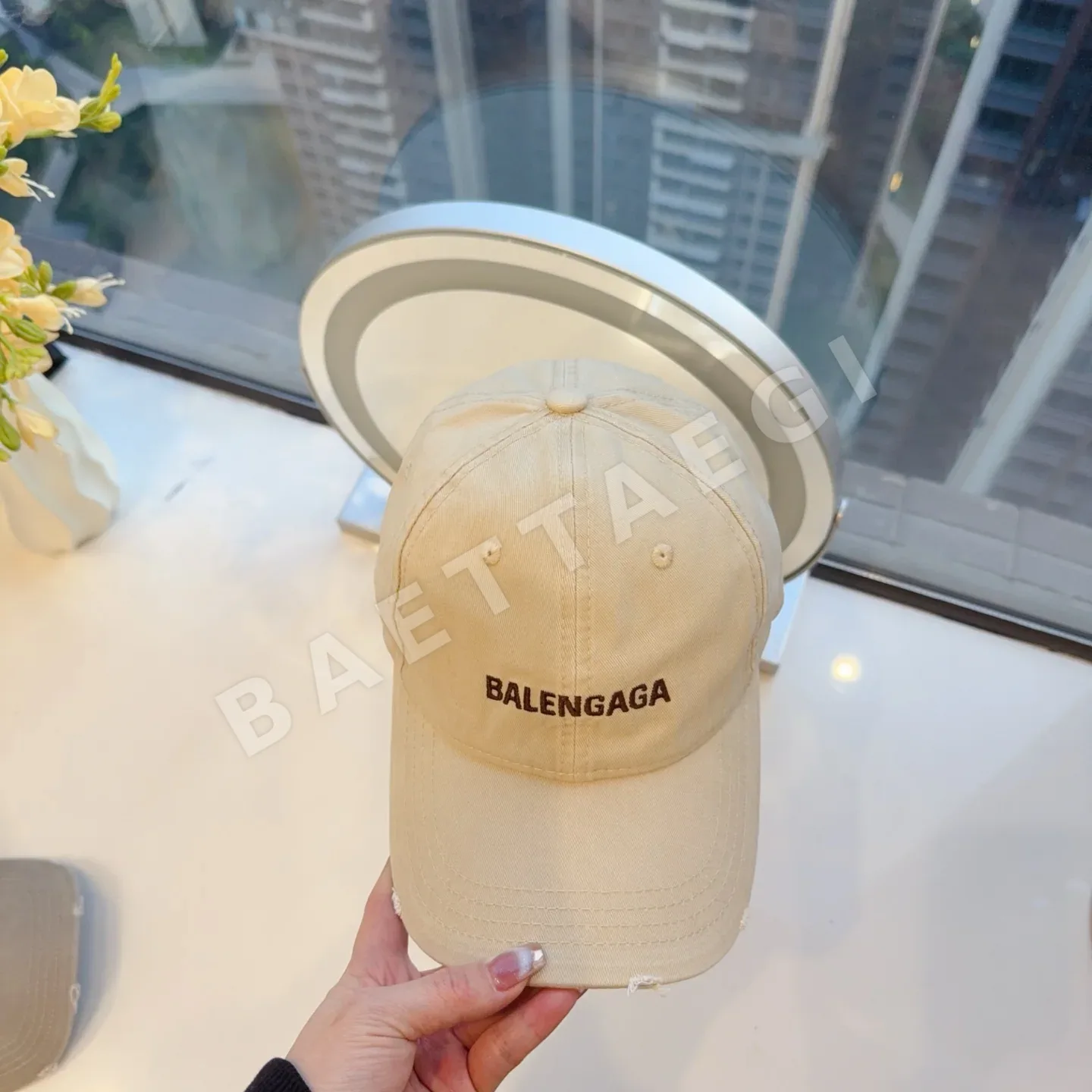 발렌시아가 야구모자 상세 이미지 4