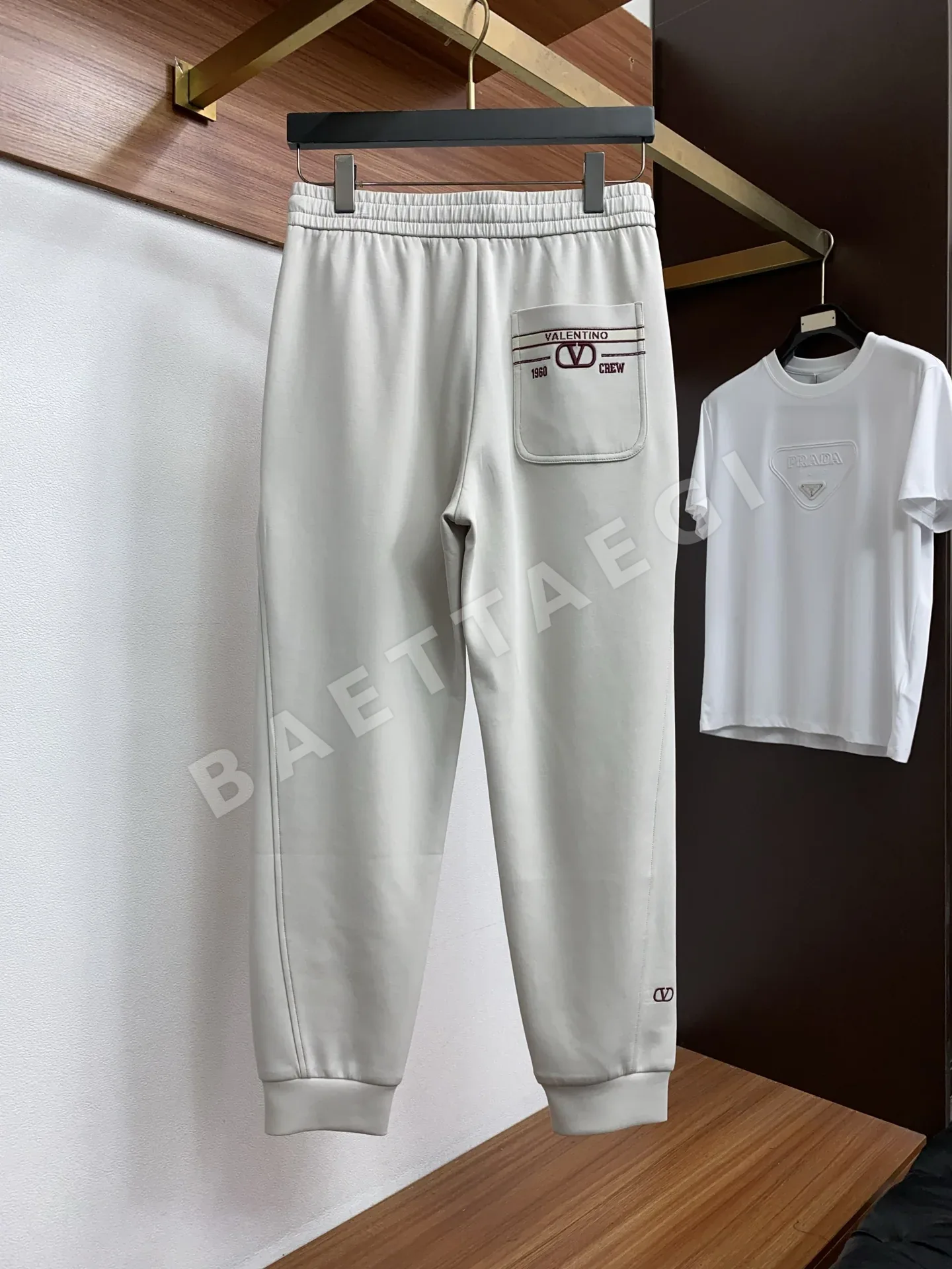 발렌티노 텐셀 스판 혼방 남성 캐주얼 바지 상세 이미지 8
