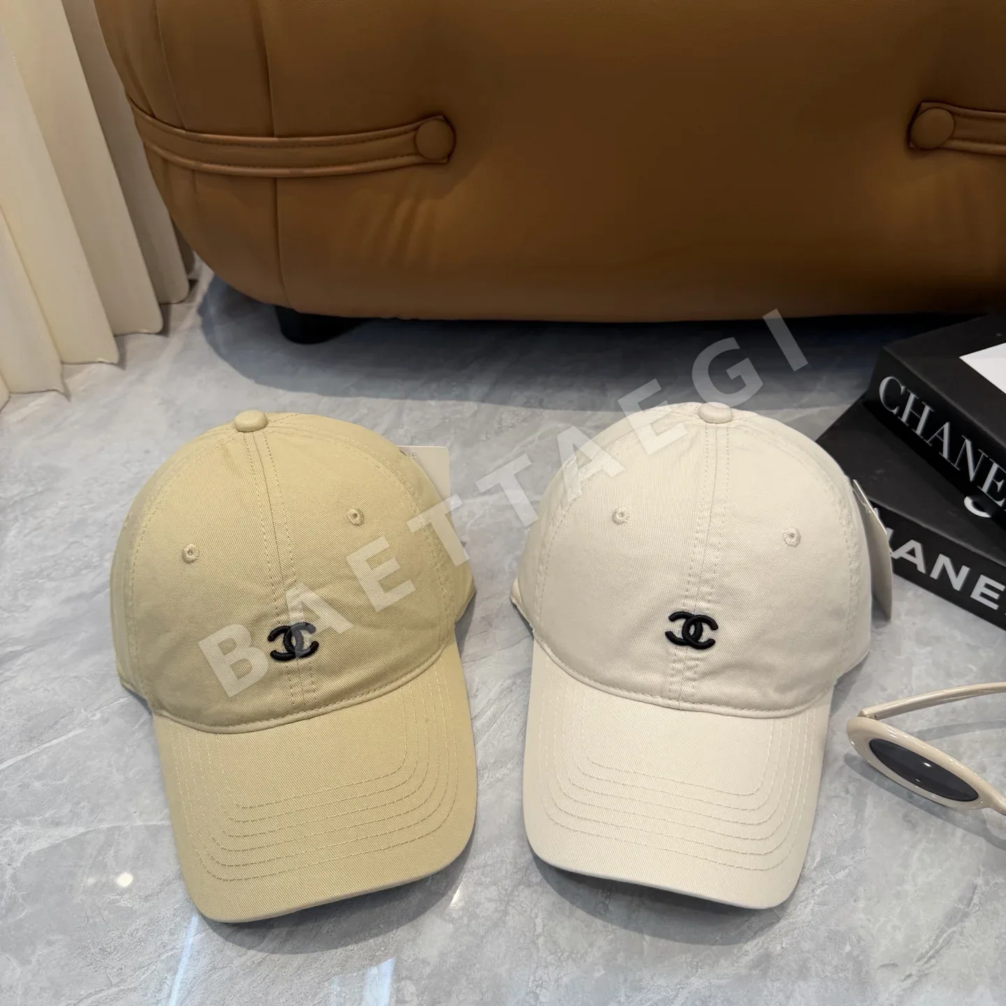 샤넬 자수 로고 베이스볼 모자 상세 이미지 9