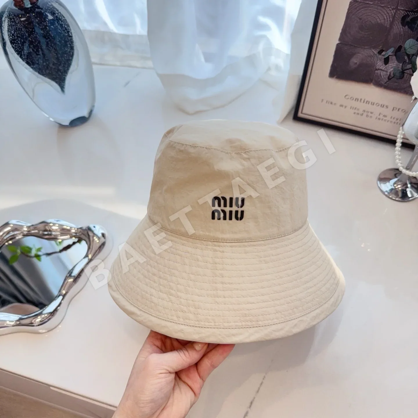 미우미우 모자 81273 Miu Miu Cap 상세 이미지 5