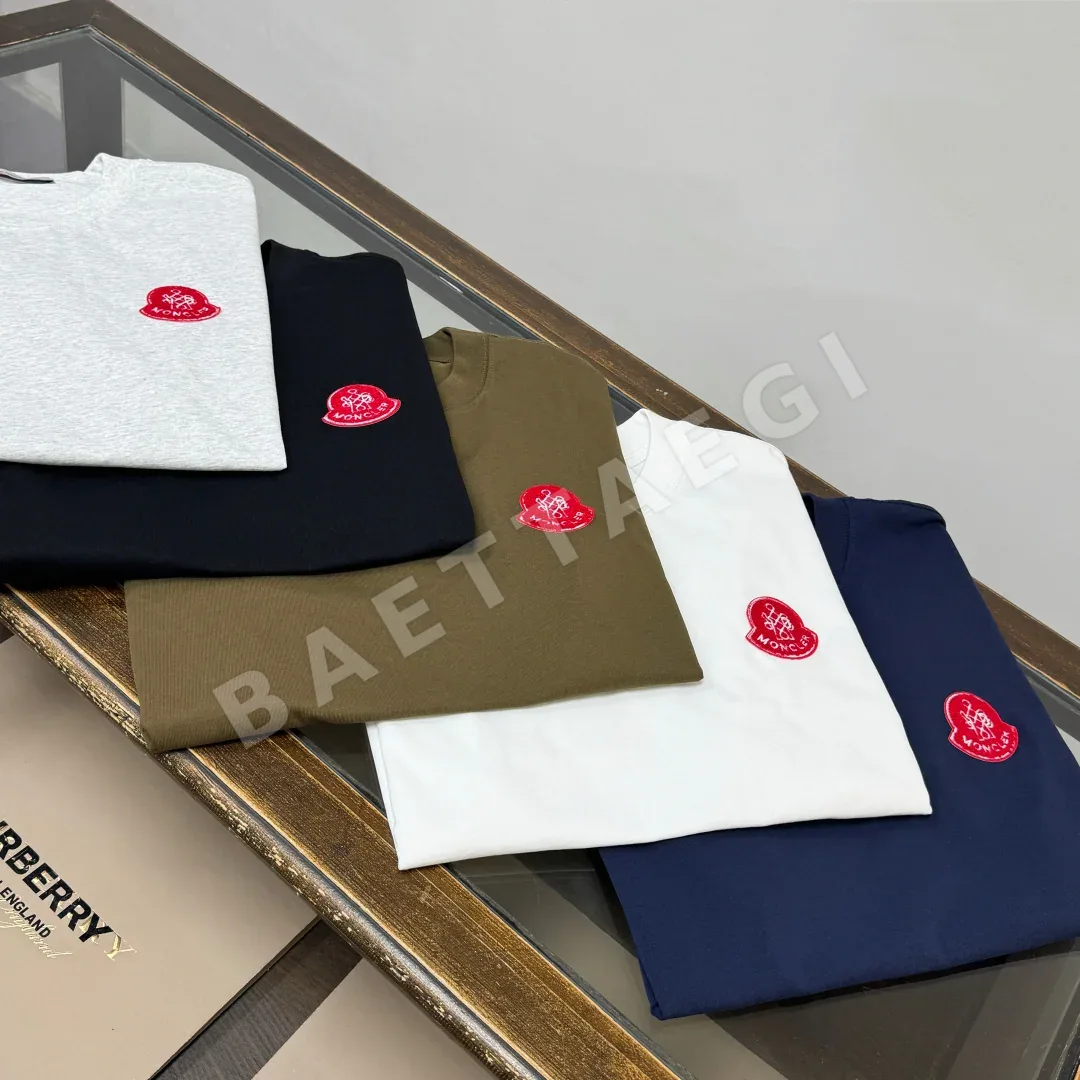 몽클레르 남성 코튼 반팔 티셔츠 상세 이미지 2