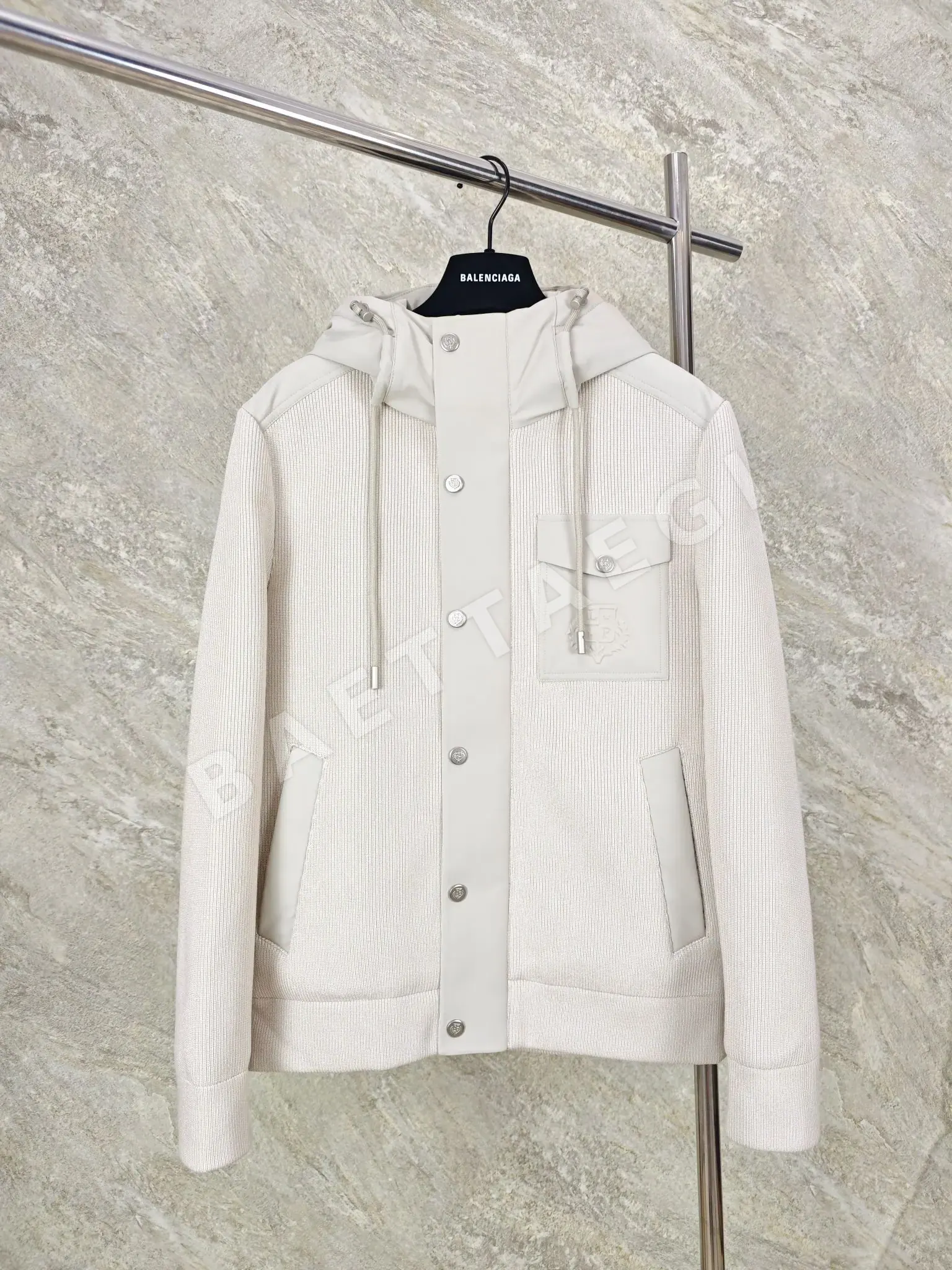 로로피아나 울 나일론 다운 재킷 남성 자켓 25FW