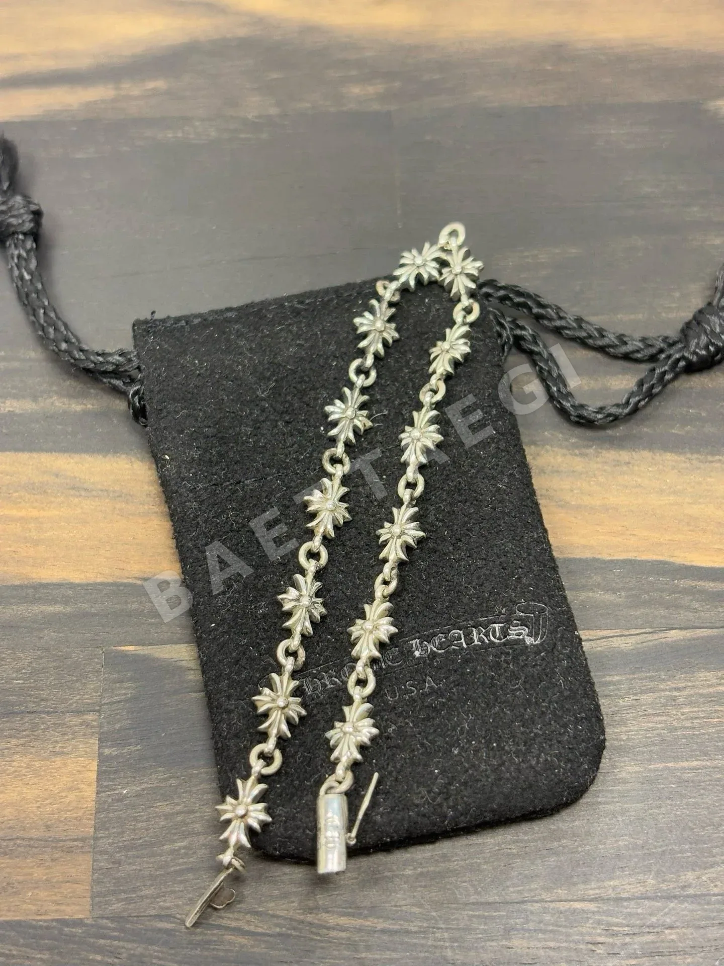 크롬하츠 타이니 925 실버 팔찌 상세 이미지 2