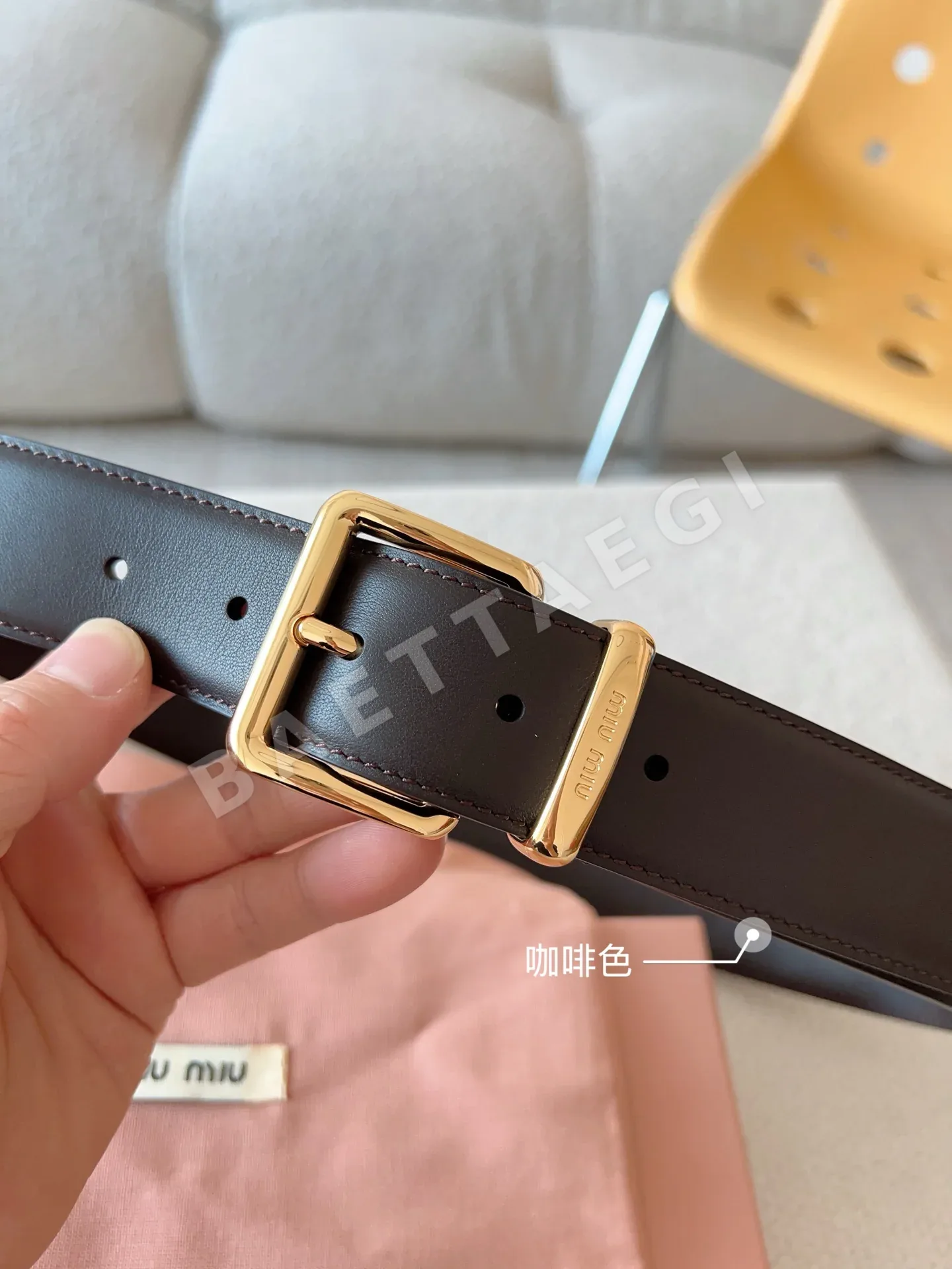 미우미우 벨트 57888 Miu Miu Belt 상세 이미지 4