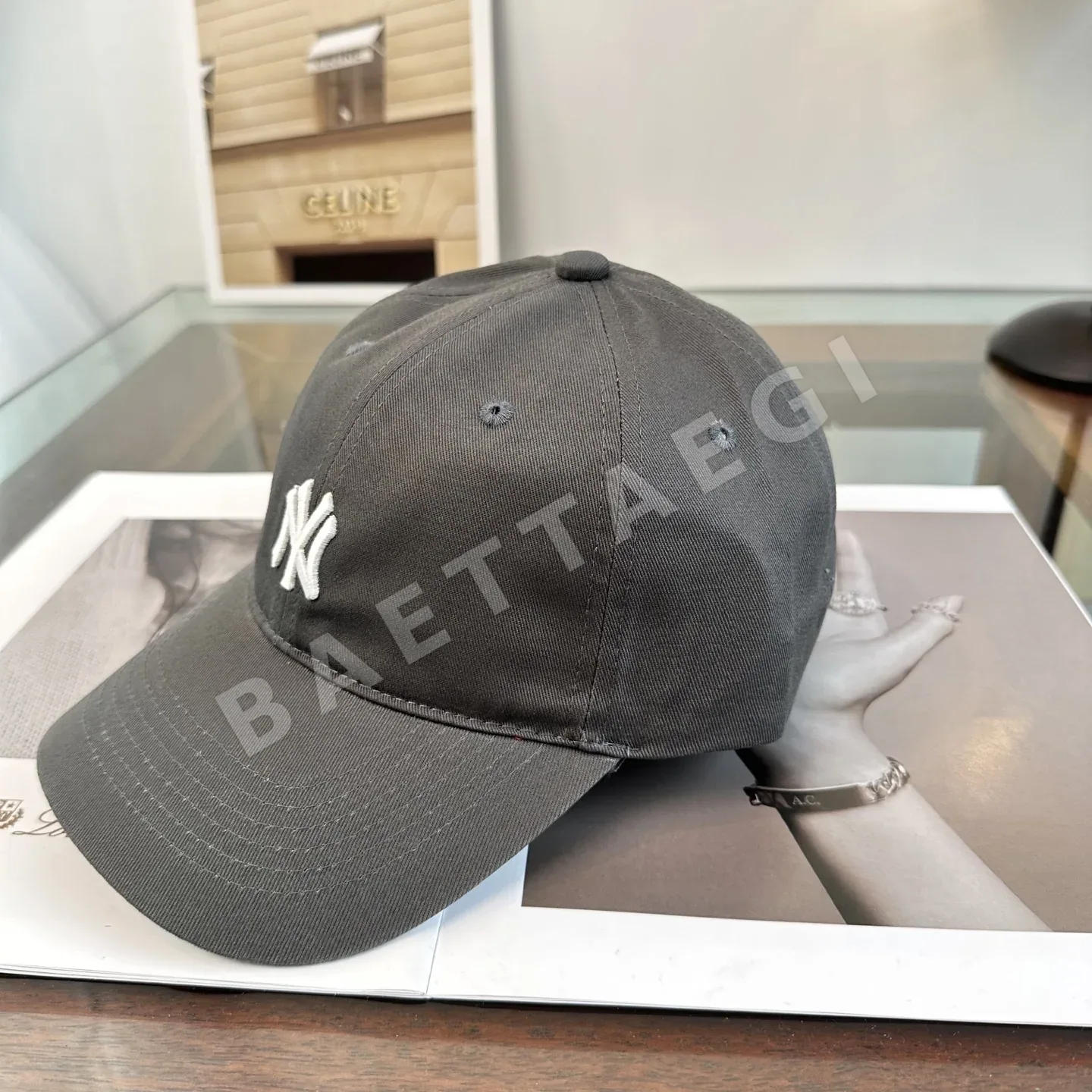 MLB NY 양키스 3D 로고 야구모자 상세 이미지 3
