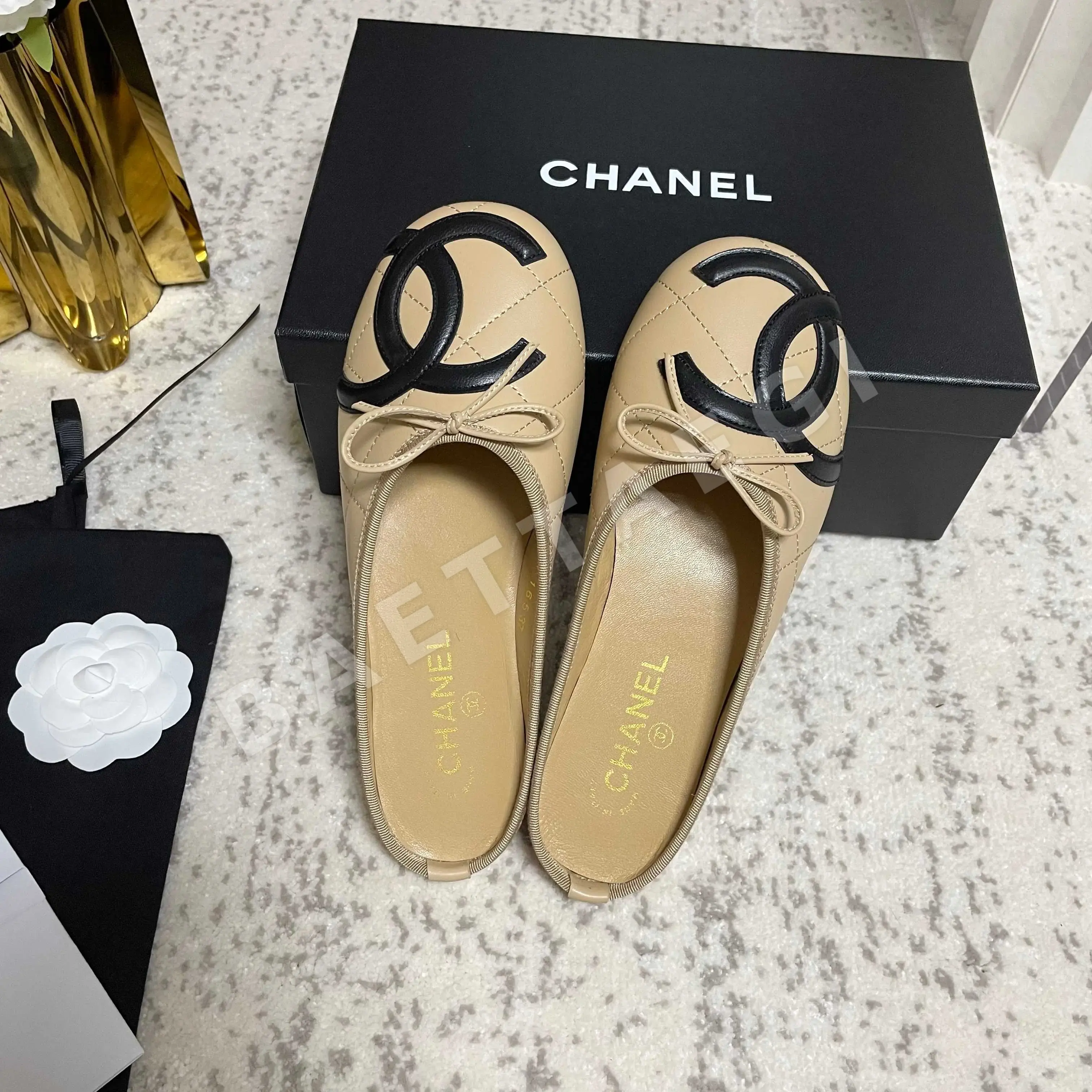 샤넬 코코 비치 캉봉 더블 C 슬리퍼 상세 이미지 9