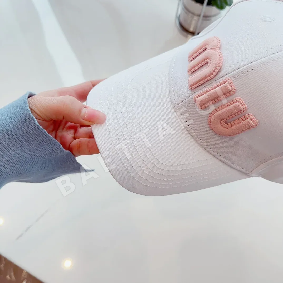 미우미우 코튼 하드탑 야구모자 상세 이미지 4