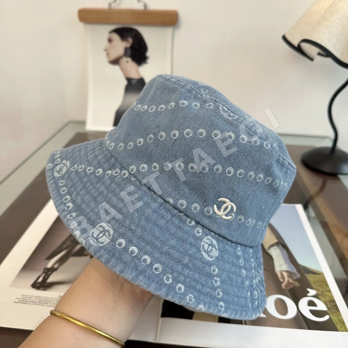 샤넬 어부 모자 상세 이미지 4