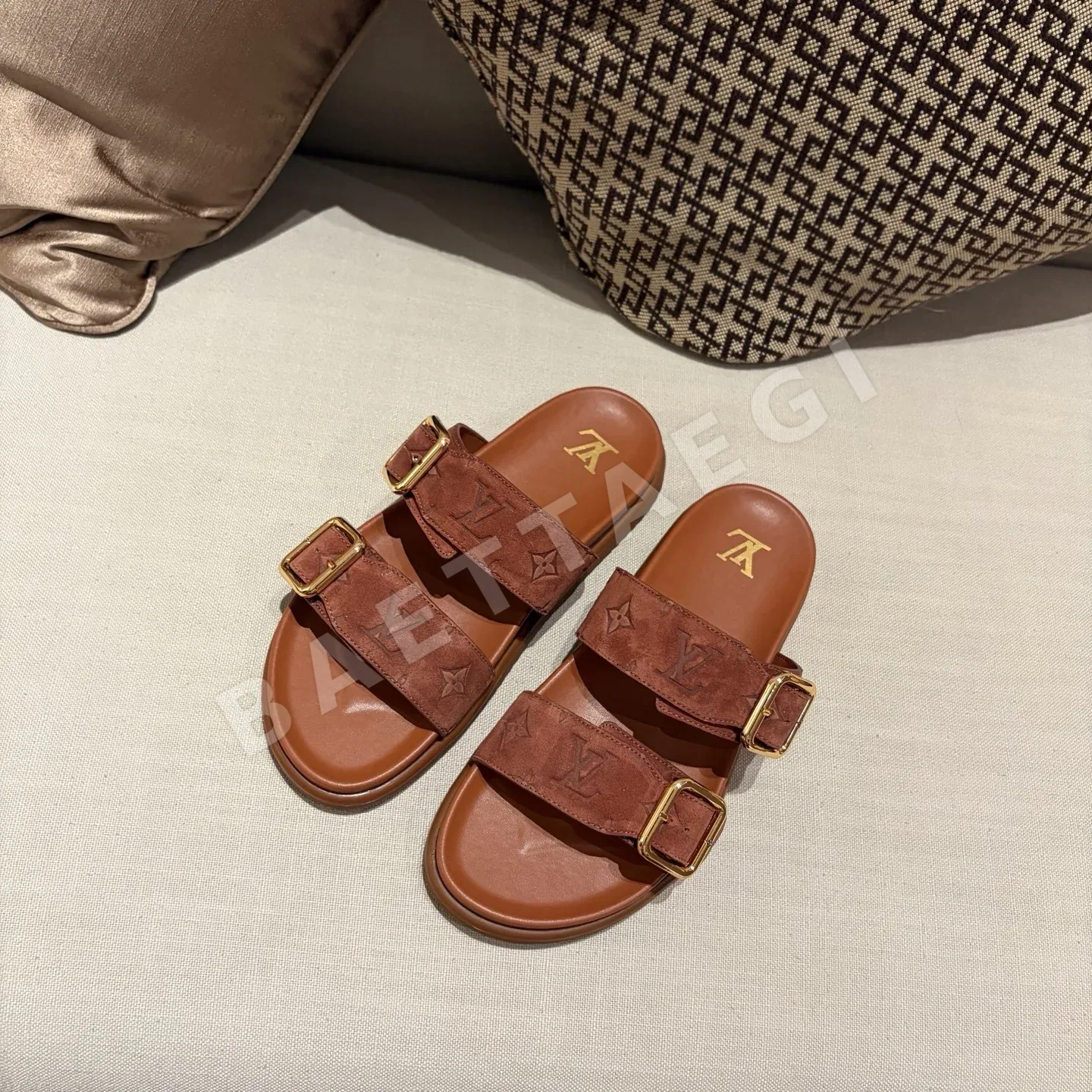 루이비통 더블 스트랩 샌들 상세 이미지 4