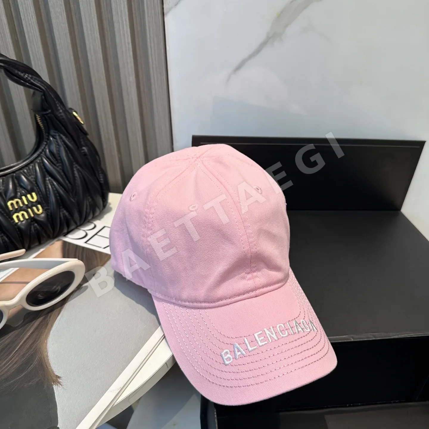 발렌시아가 베이스볼 모자 상세 이미지 7