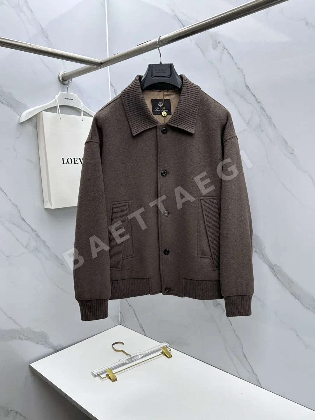 로로피아나 울 라펠 남성 자켓 153549