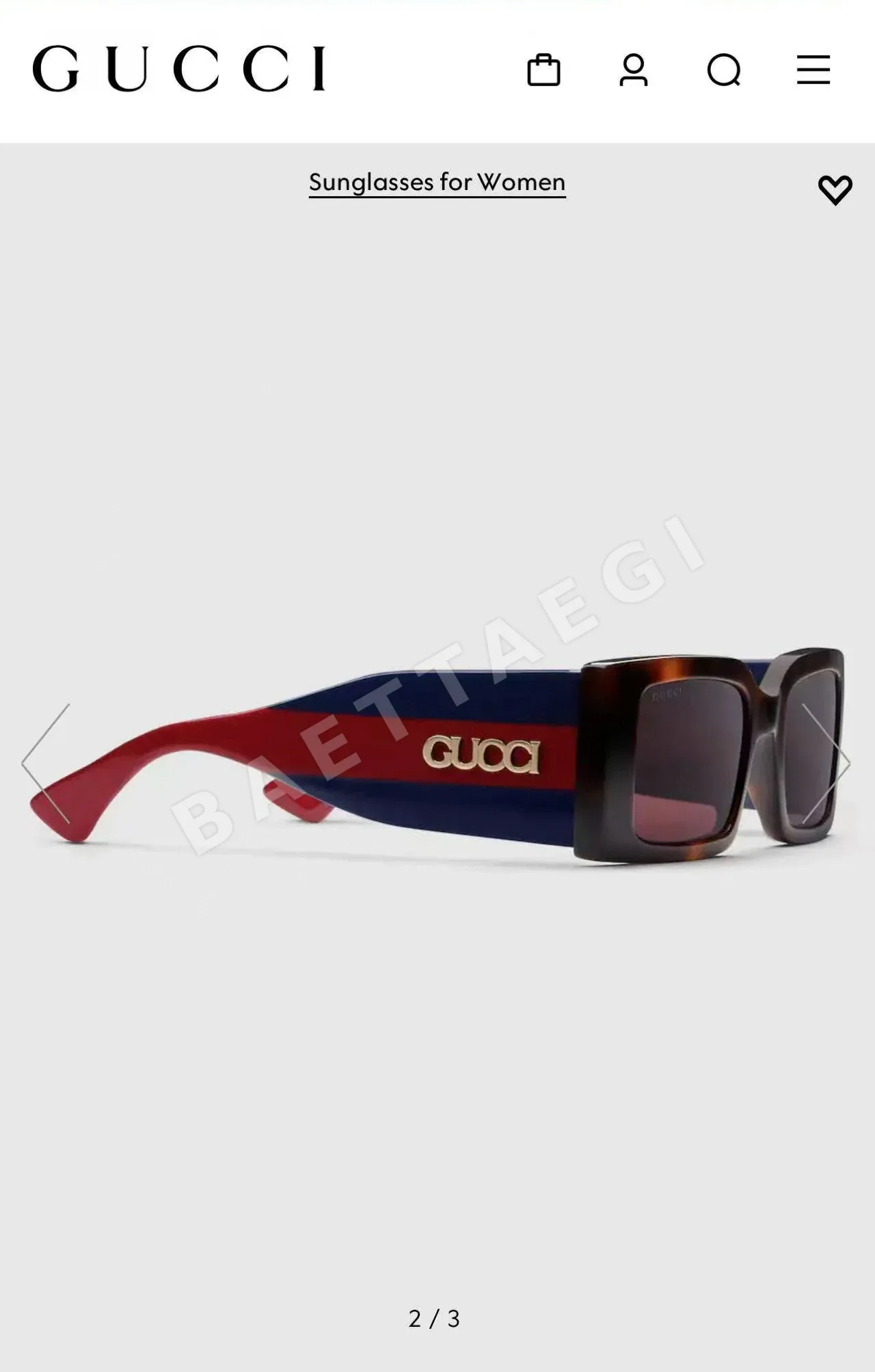 구찌 선글라스 56596 Gucci Sunglasses 상세 이미지 6
