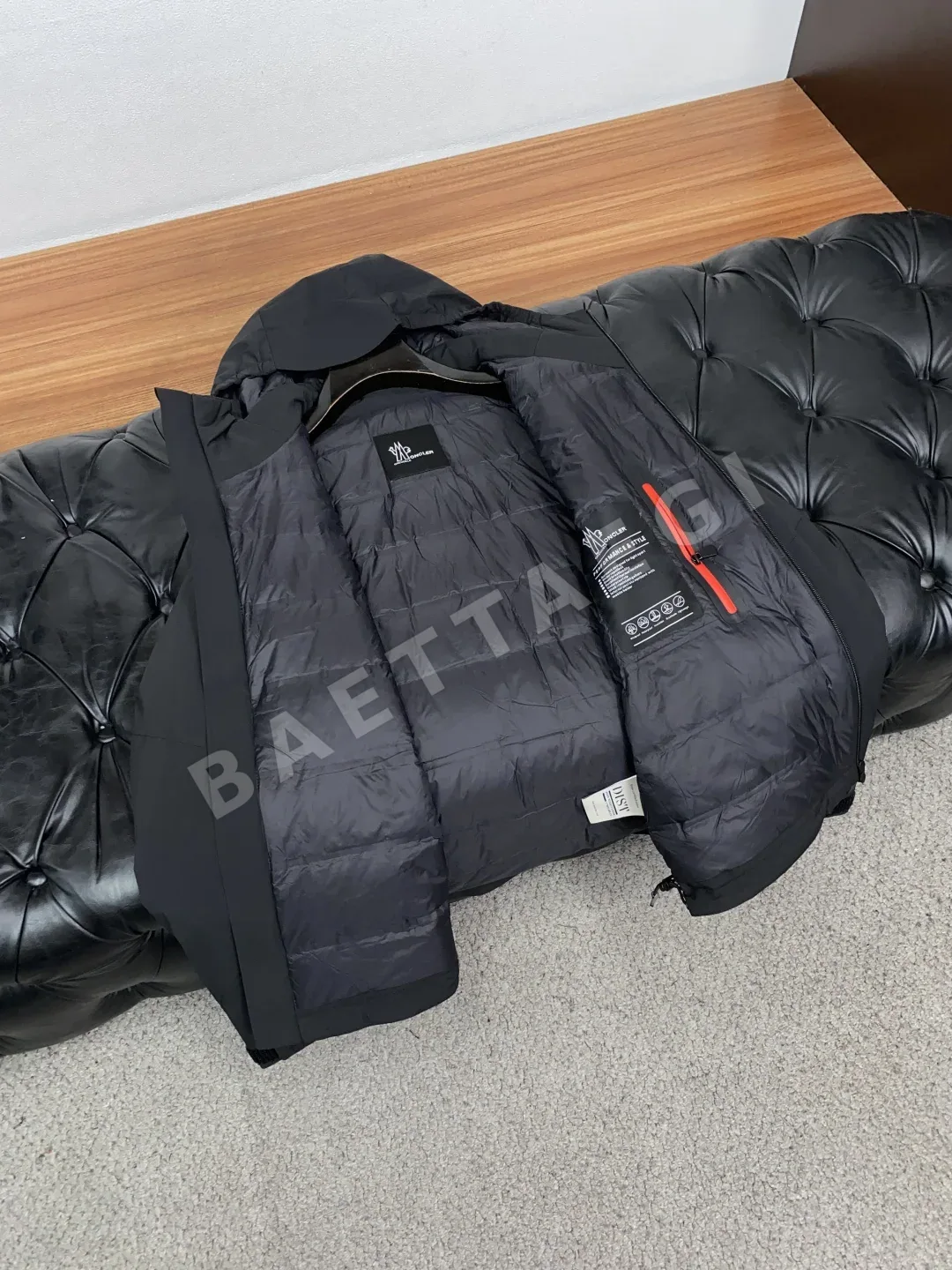 몽클레르 컬러 블록 남성 다운 자켓 상세 이미지 7